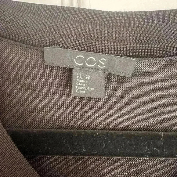 COS Women’s Black Oversized Tunic Dress - Size XS - Picture 5 of 12